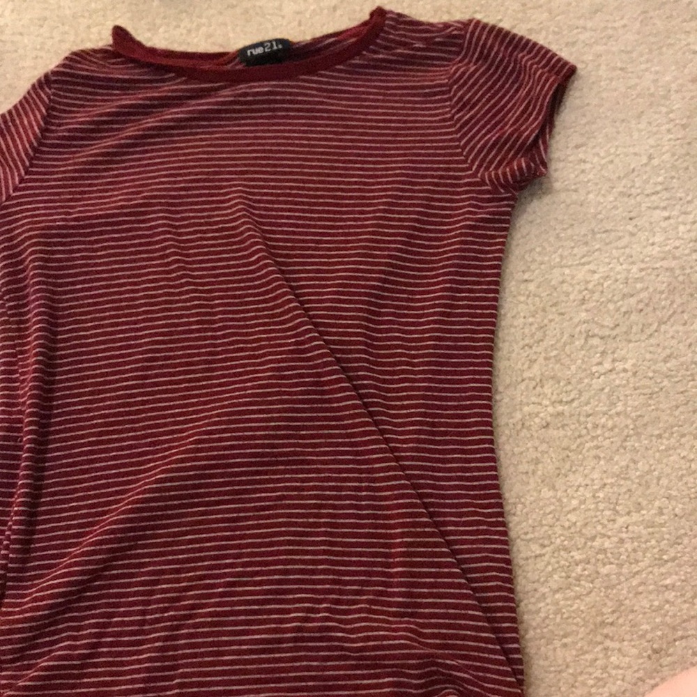 Striped rue 21 shirt